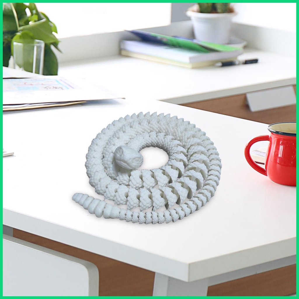 Rắn Giả 3D Sống Động Dùng Trang Trí Tiệc