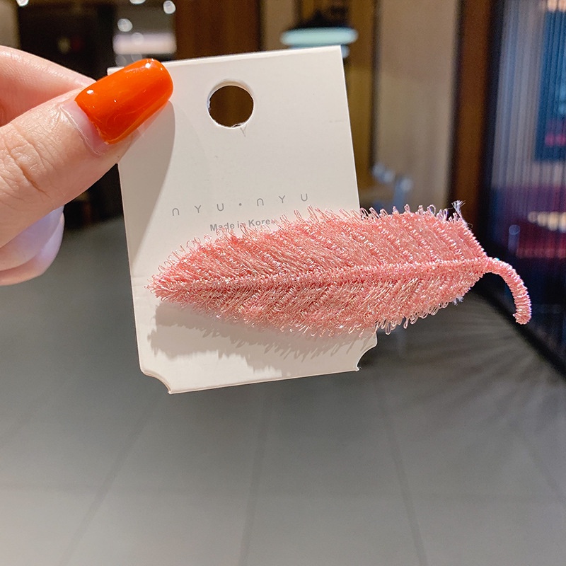 Kẹp Tóc Dễ Thương Lá Cây Nhiều Màu Phụ Kiện Thời Trang Cho Nữ AB254