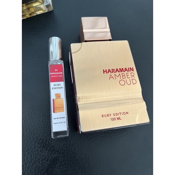 (Auth)Nước hoa Haramain Amber Oud Ruby Edition(10ml)