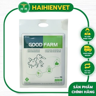 Good Farm - Men Vi sinh giữ ấm cơ thể, rắc chuồng 1kg - dùng cho  gà, mèo, heo