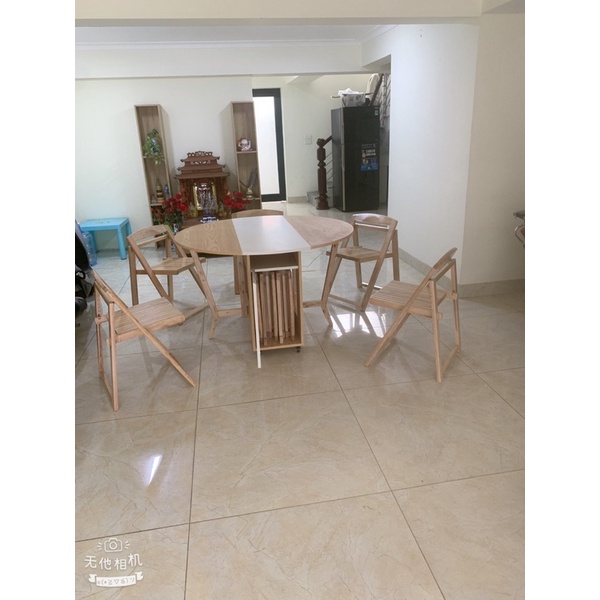 Bàn Ăn Thông Minh Bắc Âu Gấp Gọn HDFurniture