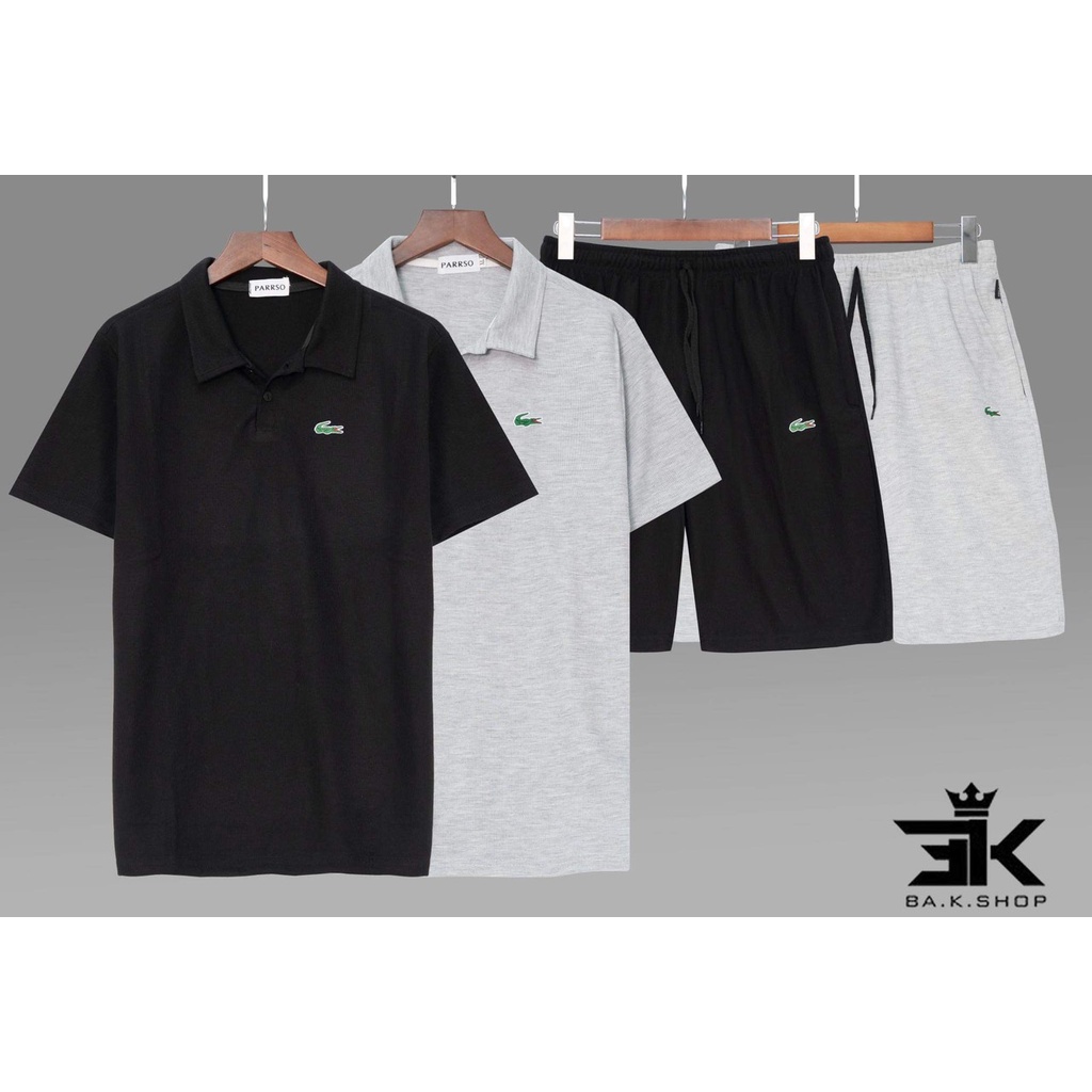 Bộ thể thao nam - quần áo thời trang menzo chất liệu tổ ong cotton thấm hút mồ hôi không bai xù