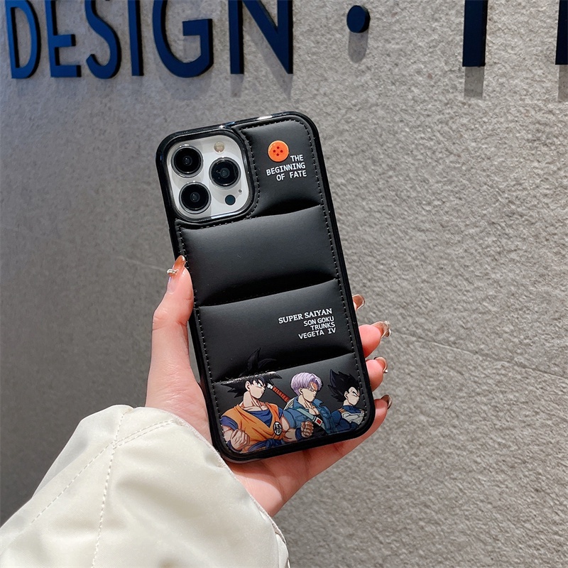 Iphone Ốp Điện Thoại tpu + Vải Họa Tiết Hoạt Hình Dễ Thương Cho Iphonex 15 14 13 12 pro max 12 pro 12 11 pro max 11