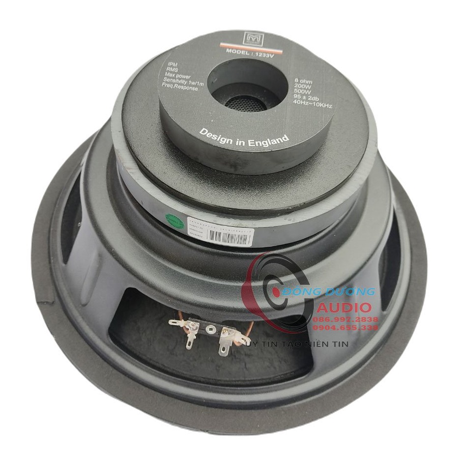 BASS 30 MARTIN TỪ KÉP 156-100 COIL 66 - GÂN MÚT - GIÁ MỘT LOA 1265