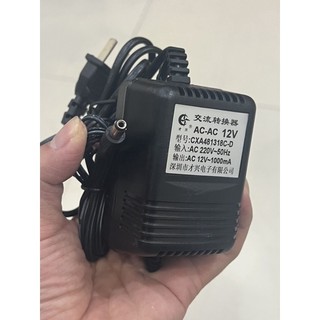 AC 12v ~ 1000ma (adapter nguồn xoay chiều 12vac 1a)