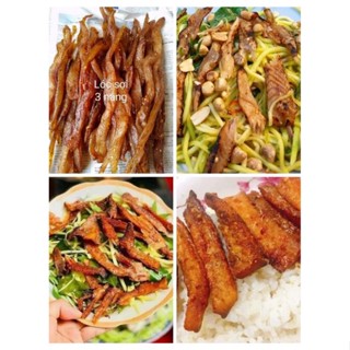 KHÔ CÁ LÓC SỢI PHI LÊ.500g(giao hỏa tốc)