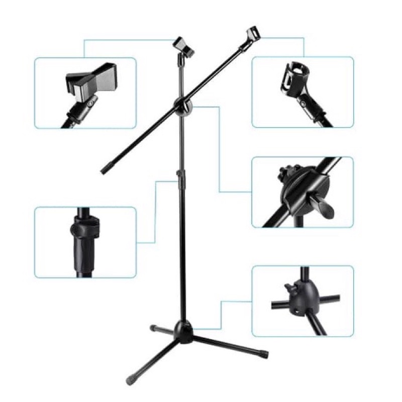 Chân đế micro đứng Boom Mic Stand