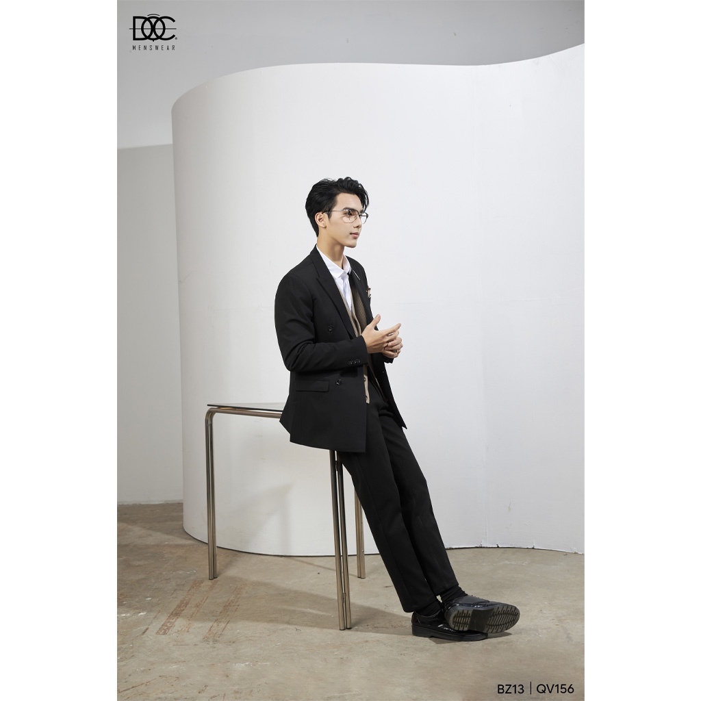 Áo Blazer nam 2 nút Độc menswear form thoải mái vải chống nhăn phong cách Hàn Quốc - BZ13