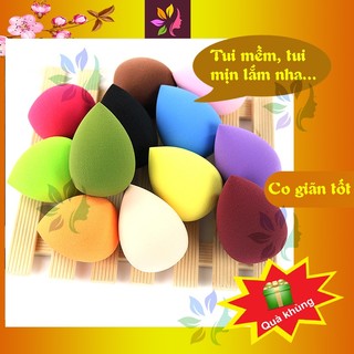 Mút tán kem nền Hồ Lô, Giọt Nước, bông trang điểm tán kem nền