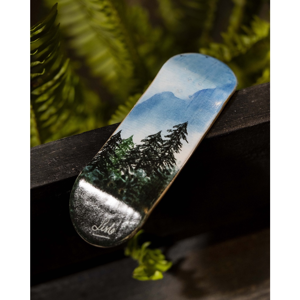 Bộ sưu tập deck ván trượt ngón tay fingerboard gỗ cao cấp