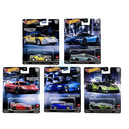 Hot Wheels Premium Exotic Envy 2-Xe mô hình tỉ lệ 1:64 chính hãng MATTEL