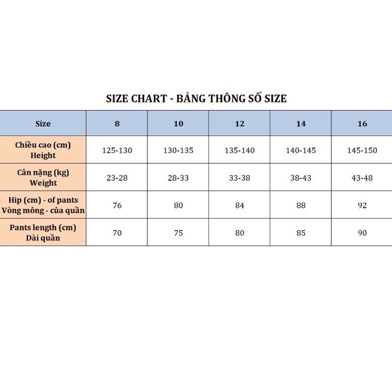 Quần Dài Kaki Bé Trai 25-48kg Chun Gấu