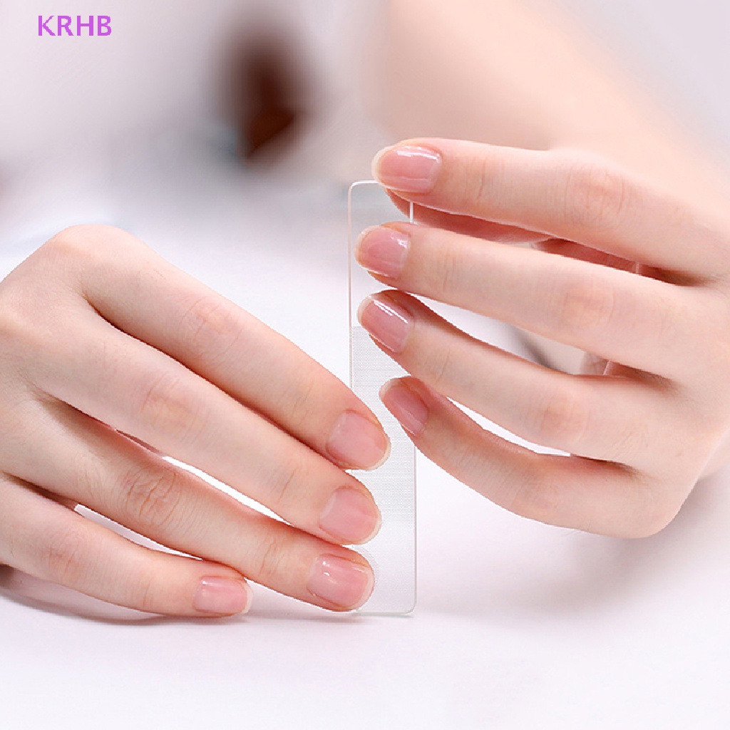 Dụng Cụ Dũa Móng Tay Bằng Thủy Tinh Nano Sáng Bóng Mới