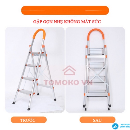 Thang Ghế 3 Bậc Chính Hãng Nhật Bản  MSP42 tokomo.vn
