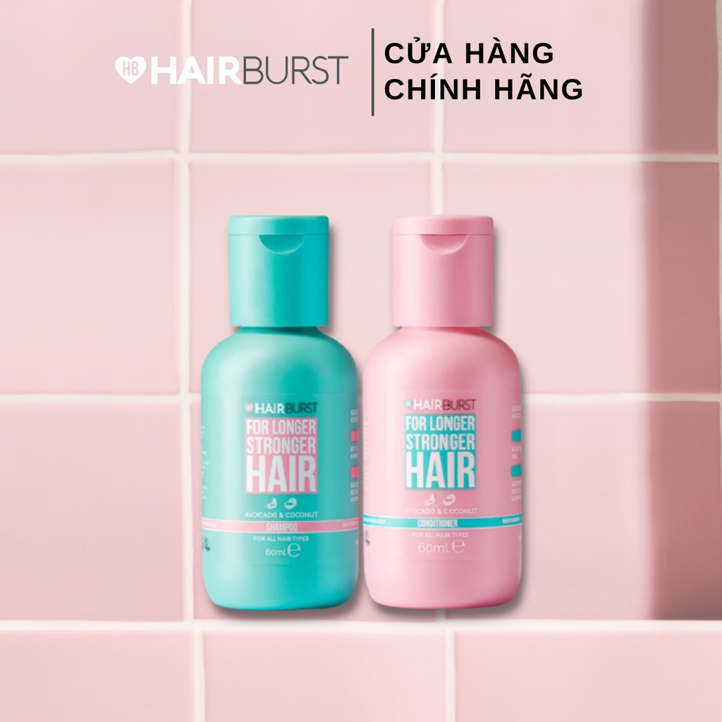 [HB GIFT] Dầu xả HAIRBURST kích thích mọc tóc dài hơn chắc khỏe hơn 60ml/chai