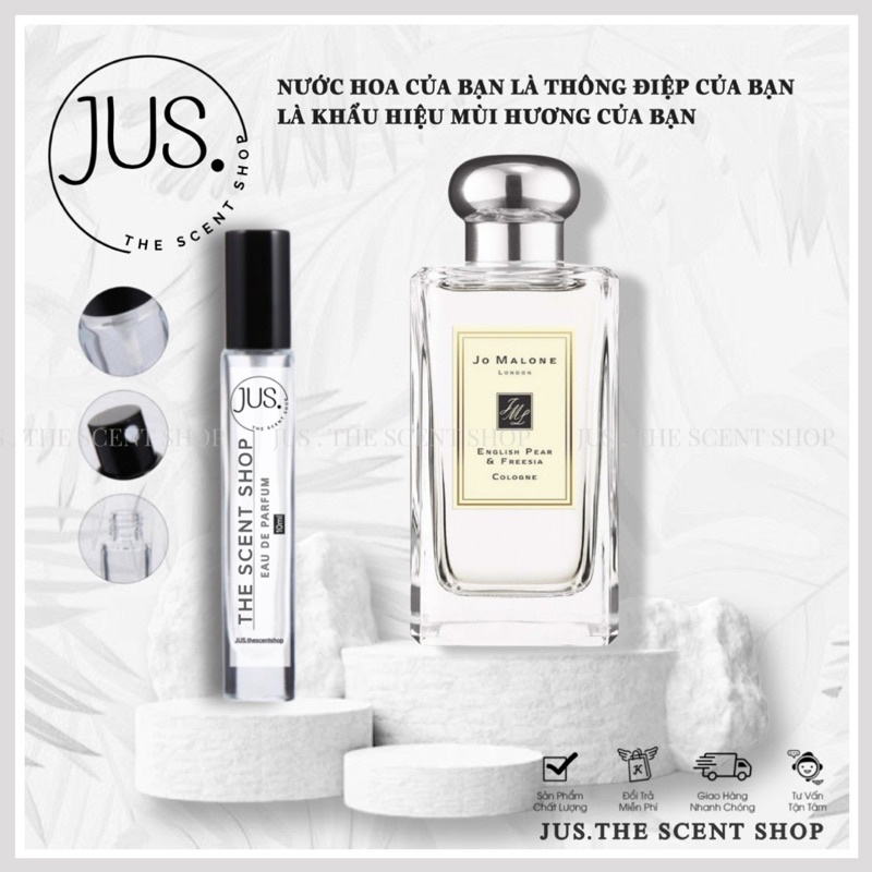 Nước hoa dùng thử Jo Malone English Pear & Freesia dạng xịt. [ 𝐉𝐔𝐒.𝐓𝐡𝐞𝐬𝐜𝐞𝐧𝐭 ]