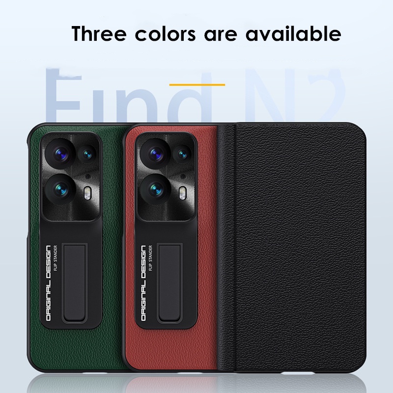 Ốp điện thoại HOCE da gập từ tính cứng cao cấp cho OPPO Find N2 5G