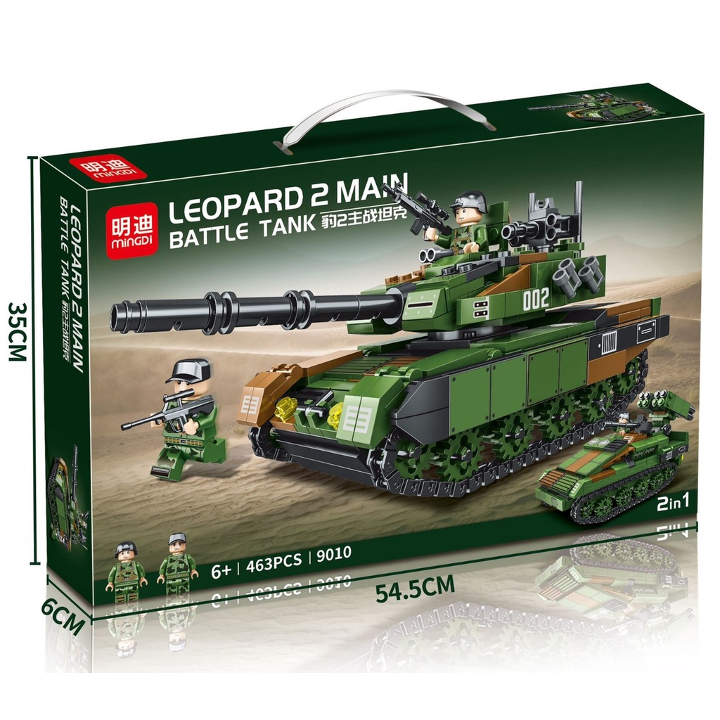 Đồ chơi lắp ráp xe tăng, đồ chơi mini xe lắp ráp 9010 463 pcs cho các bé, nhựa an toàn abs loại 1