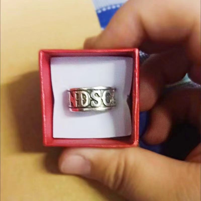 Nhẫn Bạc s925 Mặt Rộng In Chữ Kamen Rider W Shotaro Phong Cách Thời Trang 2023