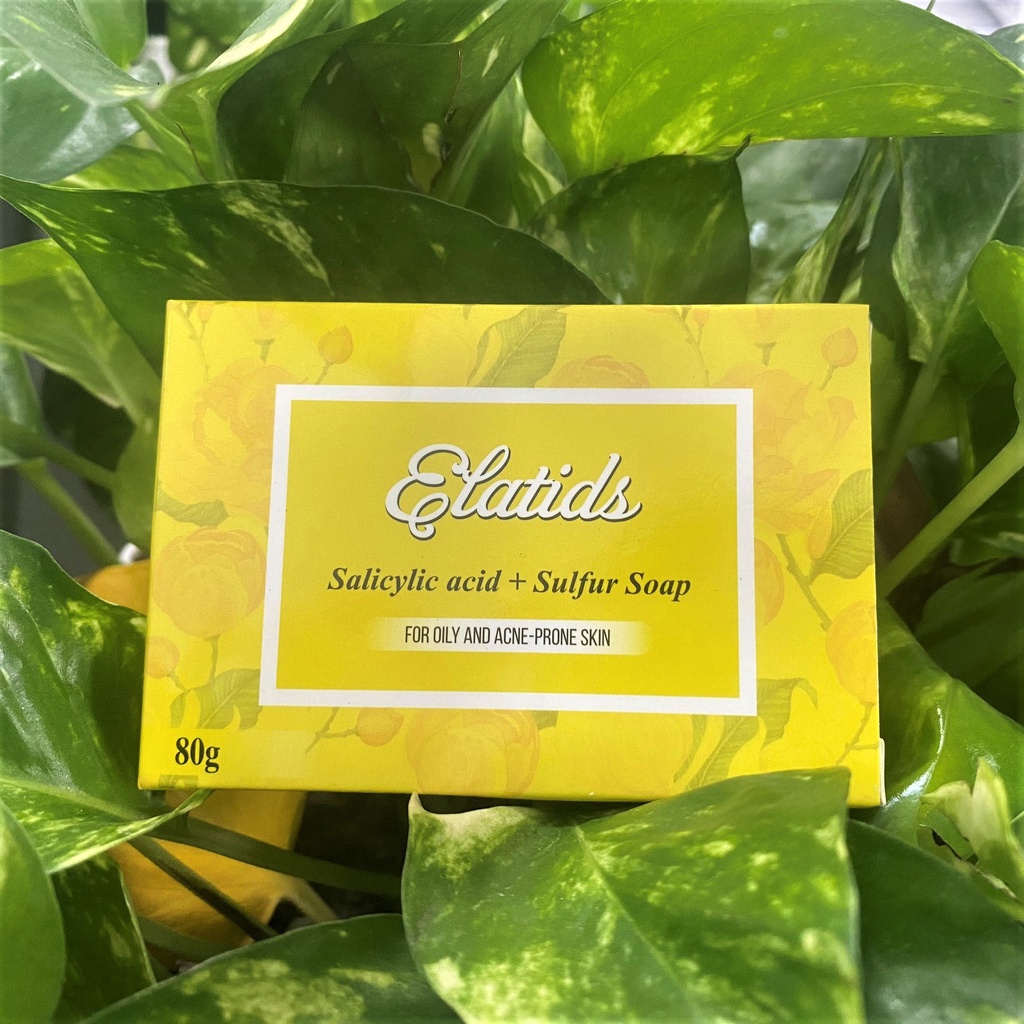 Xà phòng ngừa mụn lưng Elatids giảm dày sừng nang lông, ELATIDS là phiên bản nâng cấp xà bông tắm ATIDS