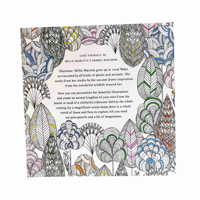 Sách Tô Màu Hình Động Vật Độc Đáo Dành Cho Trẻ Nhỏ Và Người Lớn