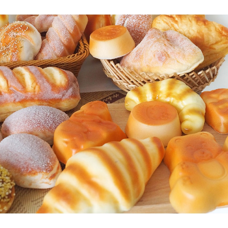 Mô Hình Bánh Mì Giả Trang Trí Nhà Trẻ