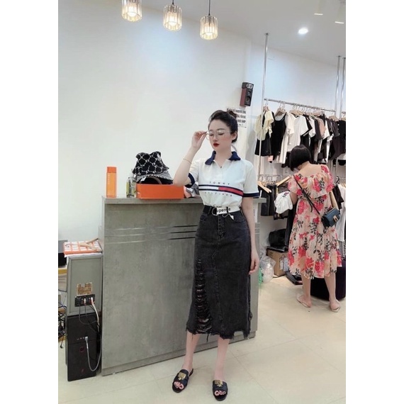 Áo phông polo nữ, áo phông nữ có cổ