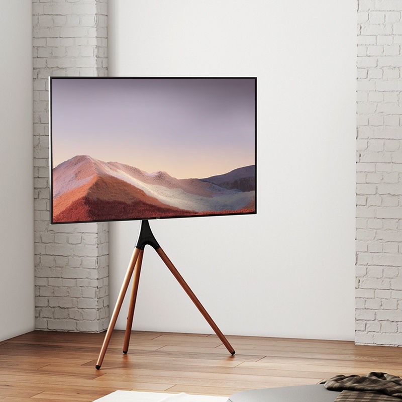 Northarc Morrison TV Floor Stand Mobile Cart Rotatable Art Display FS601