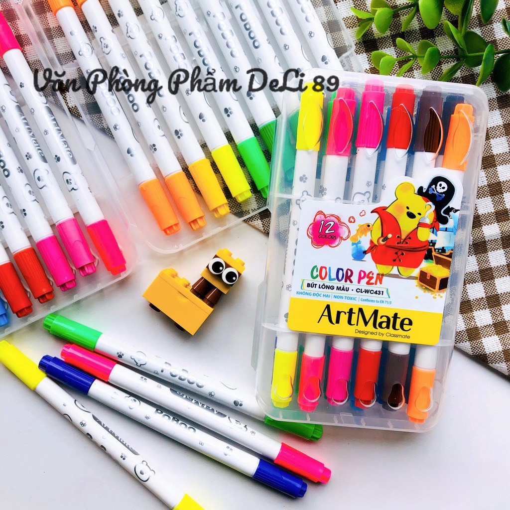 Màu Dạ 24 Color Classmate CL-WC433 Cho Bé Thỏa Sức Sáng Tạo