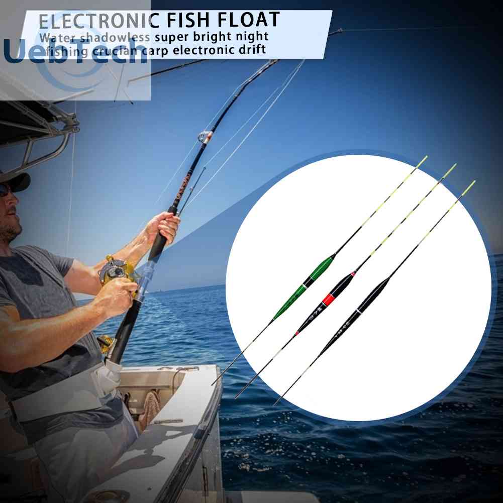 Phao Nổi Câu Cá Thông Minh Có Đèn Led Phát Sáng Thay Đổi Màu Độc Đáo