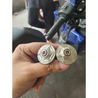 Gù inox Salaya đầu sao gắn mọi xe