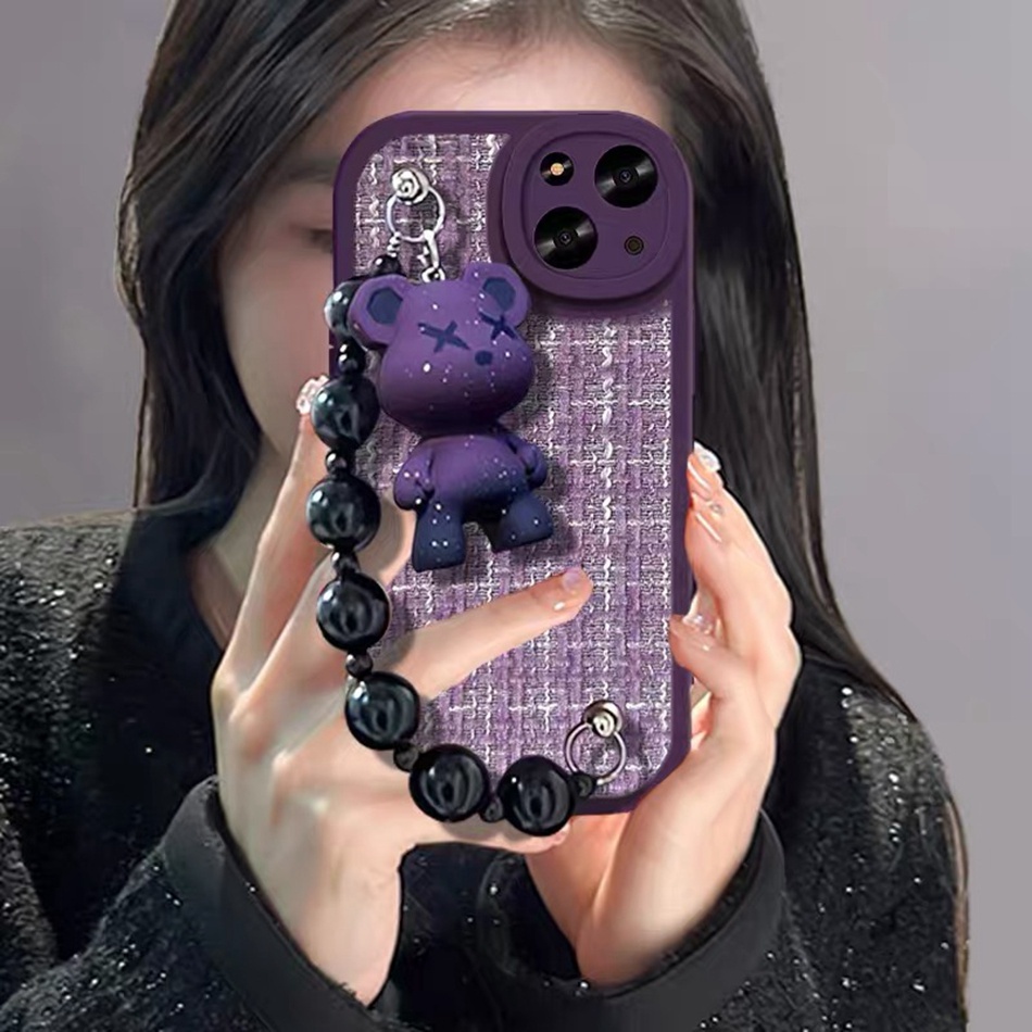 Ốp Điện Thoại Silicon Mềm Hình Gấu 3D Cho iPhone 11 12 13 14 Pro MAX 11Pro 12Pro 13Pro 6 6S 7 8 Plus X XR XS MAX SE 2020 2022