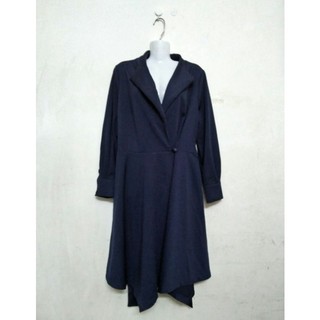ĐẦM CỔ VEST THẮT ĐAI LƯNG