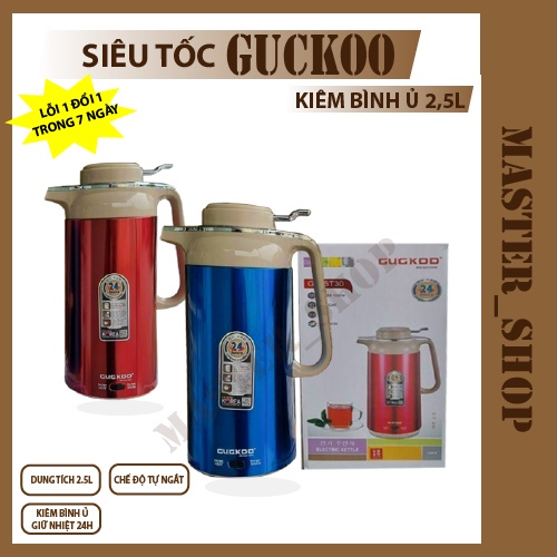 ẤM SIÊU TỐC ĐA NĂNG KIÊM BÌNH Ủ GD - ST30, DUNG TÍCH 3L GIỮ NHIỆT TRONG 24H, BẢO HÀNH LỖI 1 ĐỔI 1 TRONG 10 NGÀY