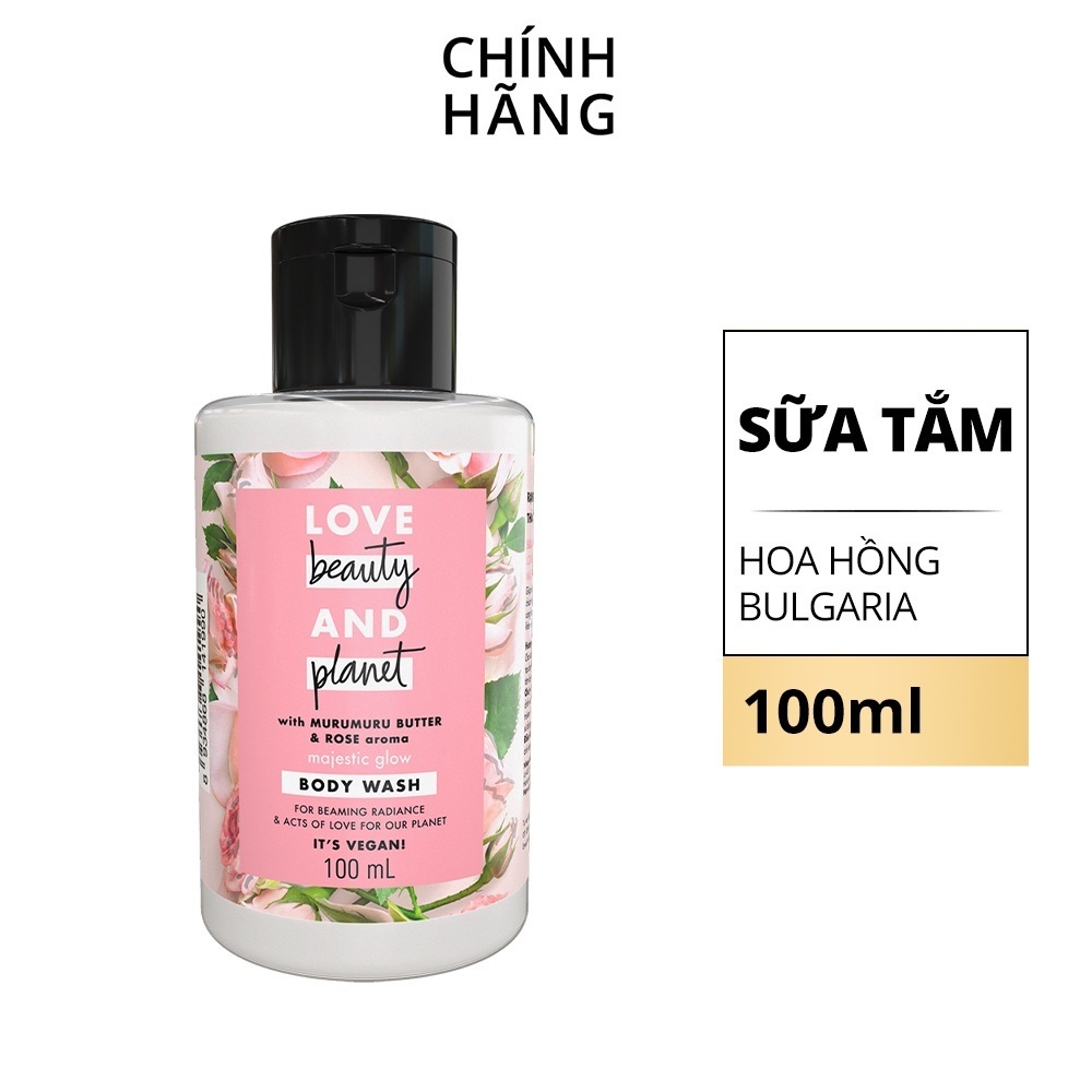 Sữa tắm Love Beauty and Planet phục hồi hư tổn 100ml - Hàng công ty