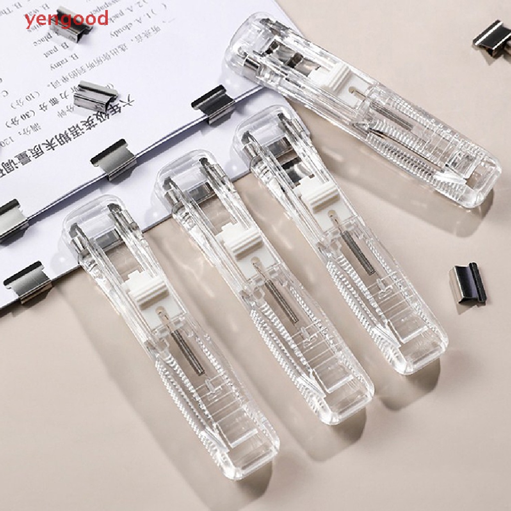 (YGD) Phụ Kiện Kẹp Giấy Không Cần Dùng Kẹp Giấy Trường Học