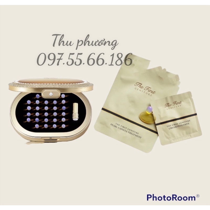 [Hót] Viên nang trứng siêu dưỡng trắng - Ohui The First Pearl Caspsule Treatment