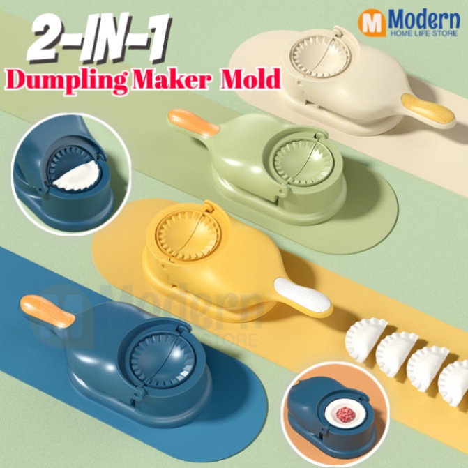 🔥Nâng cấp 🔥2 trong 1 Khuôn làm bánh bao ,Dụng Cụ Ép Bột Làm Bánh Siêu Nhanh, Khuôn Làm Bánh Gối Há Cảo Tiện Dụng Cho Nhà Bếp Dụng Cụ Ép Bột Bánh