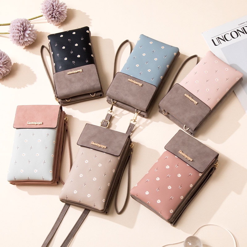 Túi Da PU Đeo Vai Đựng Điện Thoại Thời Trang