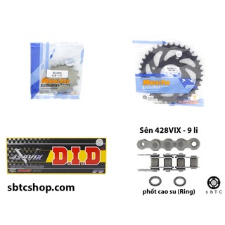 NSD Nhông dĩa Recto sên TFX DID phốt cao su Raider Satria