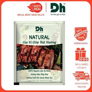 Gia Vị Ướp Thịt Nướng Natural Dh Foods Gói 10G - Gia Vị Việt Chính Hãng