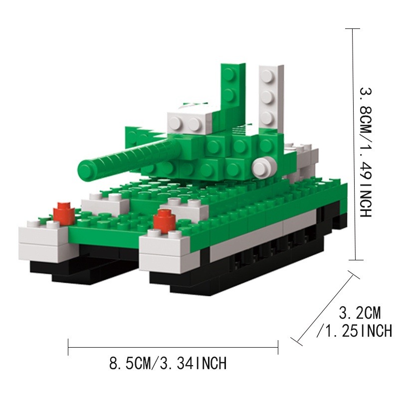 Bộ 146 Khối Lắp Ráp Mô Hình Máy Bay Trực Thăng Độc Đáo Cho Bé