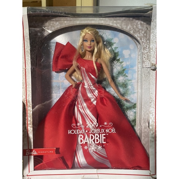 Búp bê Barbie Holiday 2019 (hộp xấu - thay head)