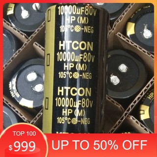 Tụ nguồn 10000uf/80 v taiwan cao 7 cm rộng 3.5 cm