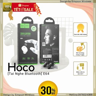 Tai nghe bluetooth 1 tai Hoco E64