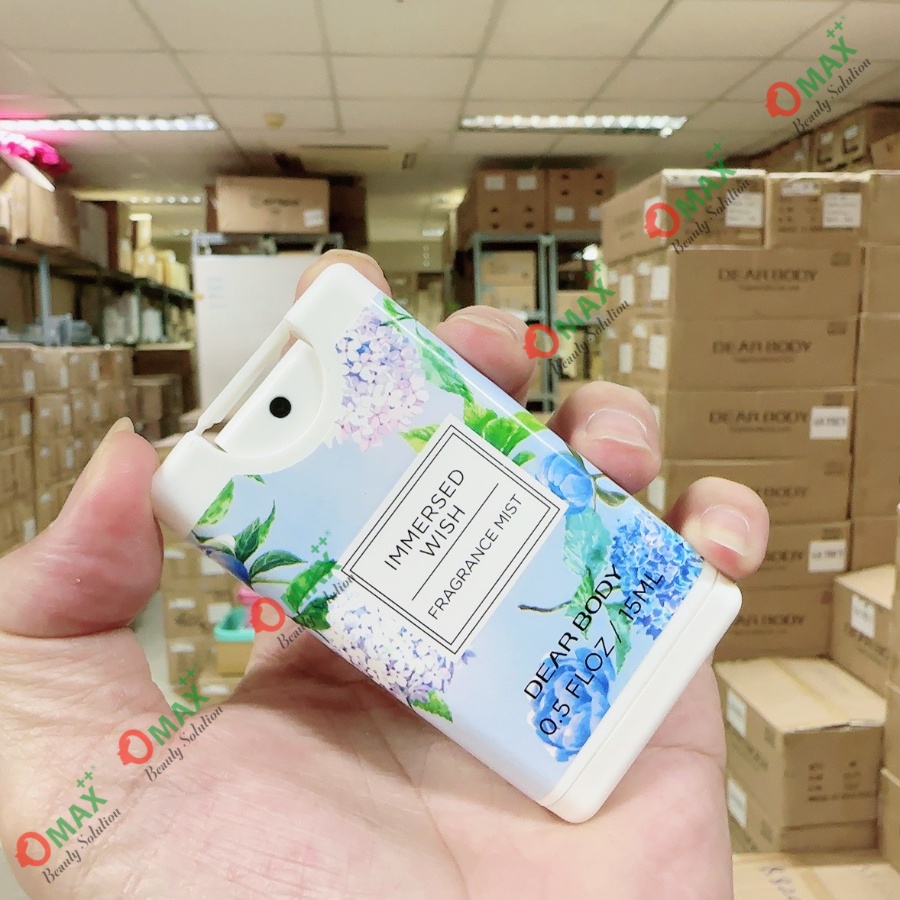 NƯỚC HOA BỎ TÚI DEAR BODY 15ml - Hương Thơm Tinh Tế - Cuốn Hút - Hấp Dẫn - Lưu Hương Tới 12h