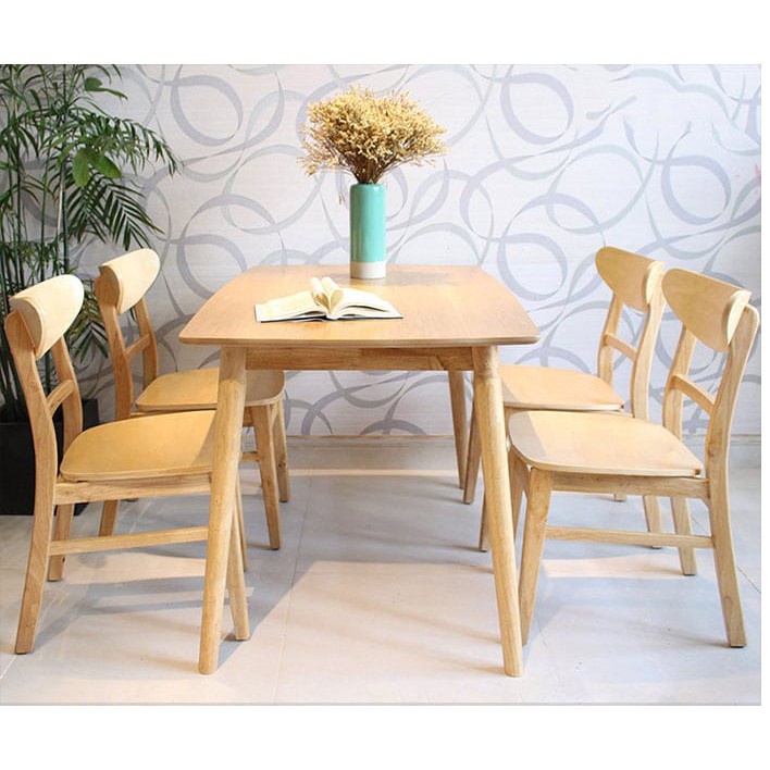 BÀN ĂN GỖ VENEER M2/M6