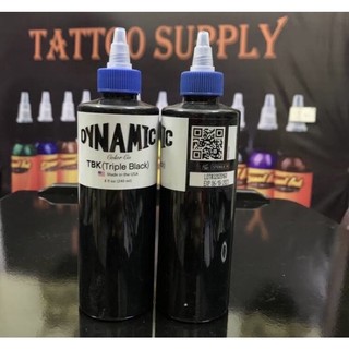 Mực dynamic usa tbk siêu đen 30ml - mực xăm hình chính hãng usa