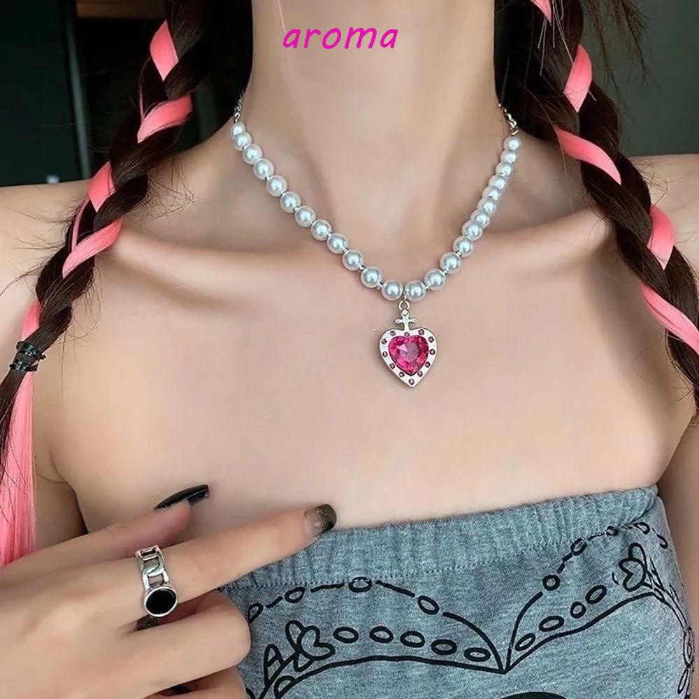 Vòng Cổ Choker Hình Trái Tim Phong Cách Vintage Thời Trang Cho Nữ