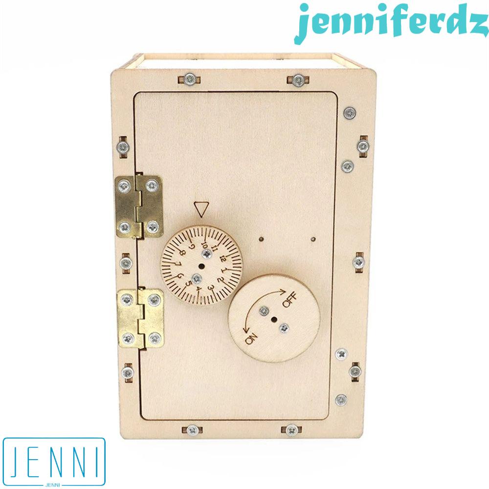 Jeniferdz Hộp Khóa Cơ Học Công Nghệ Cơ Khí DIY Công Nghệ Giáo Dục Sớm Cho Bé Công Nghệ Cộng Với Chức Năng Làm Đồ Chơi